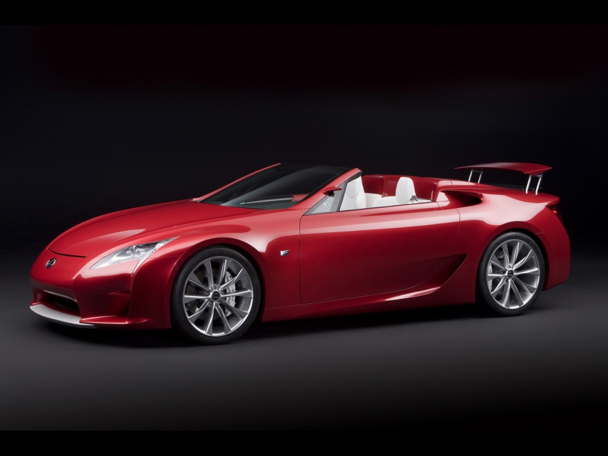 Авто обои Lexus 2008 Lexus LF-A Roadster Concept