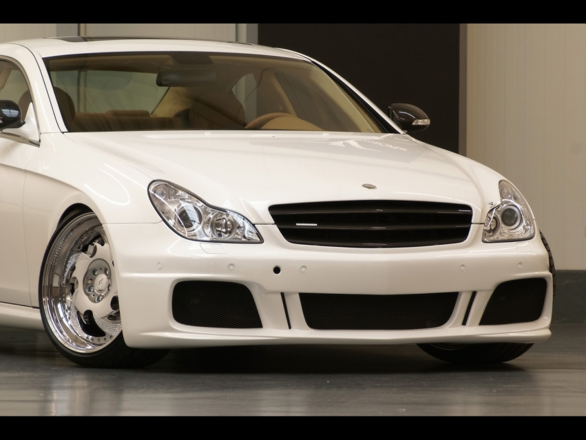 Авто обои Mercedes-Benz Wheelsandmore CLS White Label 2009