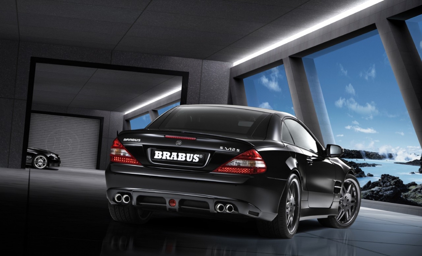 Авто обои Mercedes-Benz 2009 BRABUS SL