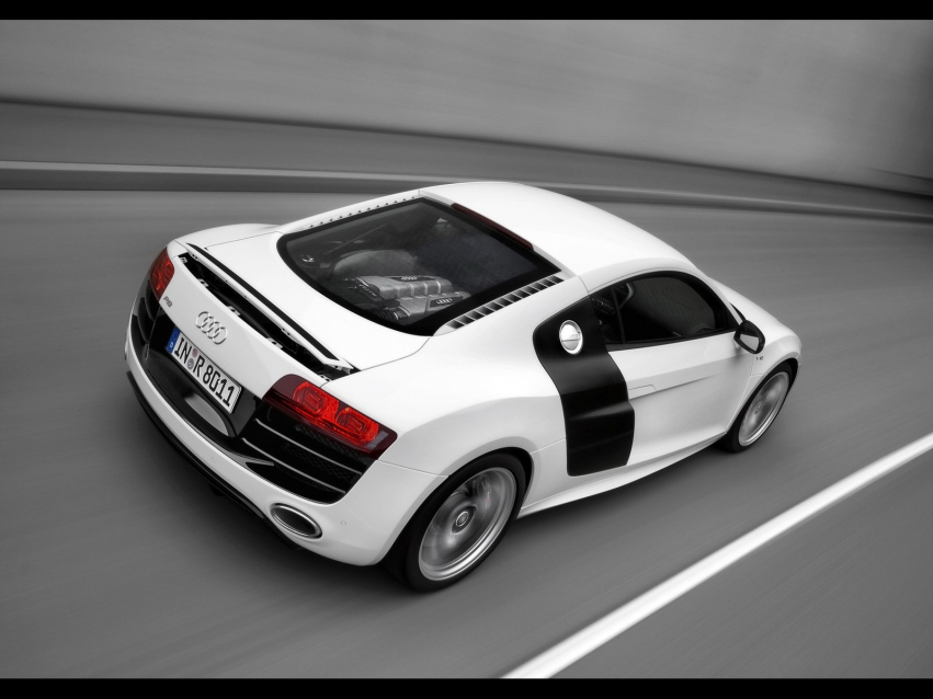 Авто обои Audi 2009 Audi R8 5.2 FSI quattro