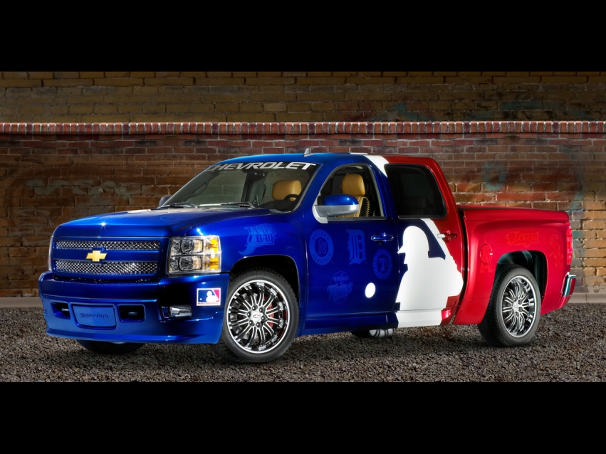 Авто обои Chevrolet 2007 Chevrolet Major League Baseball Silverado