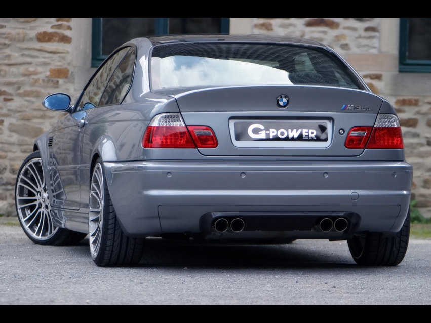 Авто обои BMW 2007 G-Power BMW M3 CSL