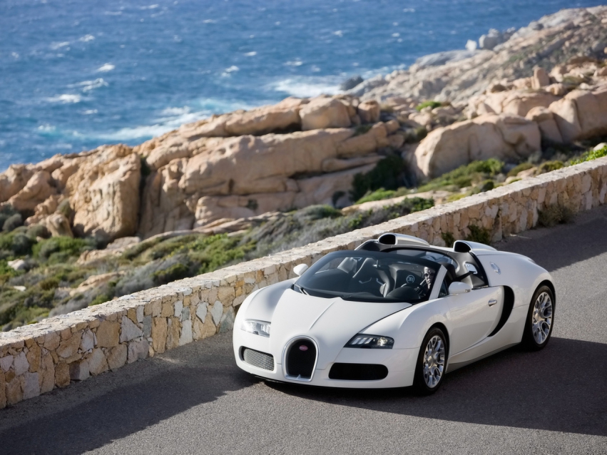 Авто обои Bugatti Bugatti Veyron 16.4 Grand Sport 2009