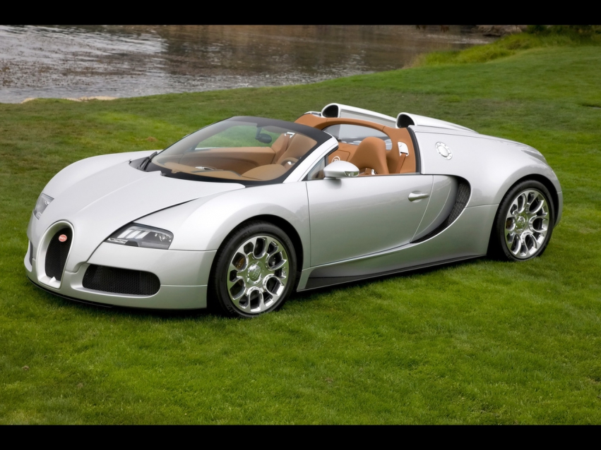 Авто обои Bugatti Bugatti Veyron 16.4 Grand Sport 2009