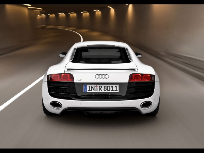 Авто обои Audi 2009 Audi R8 5.2 FSI quattro