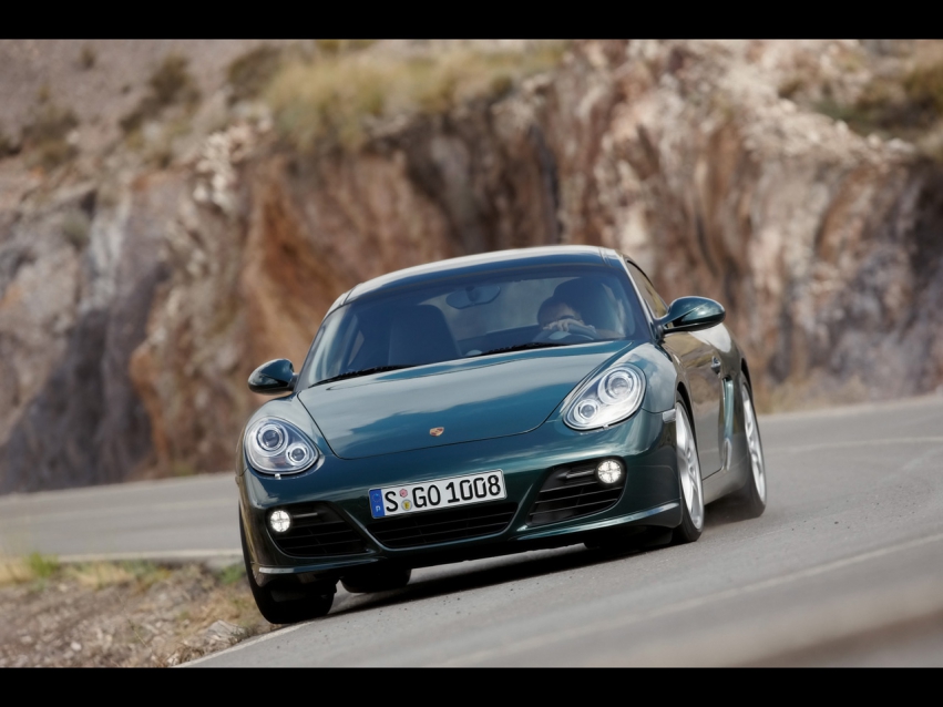 Авто обои Porsche Porsche Cayman S 2009