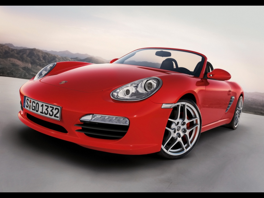 Авто обои Porsche Porsche Boxster S 2009