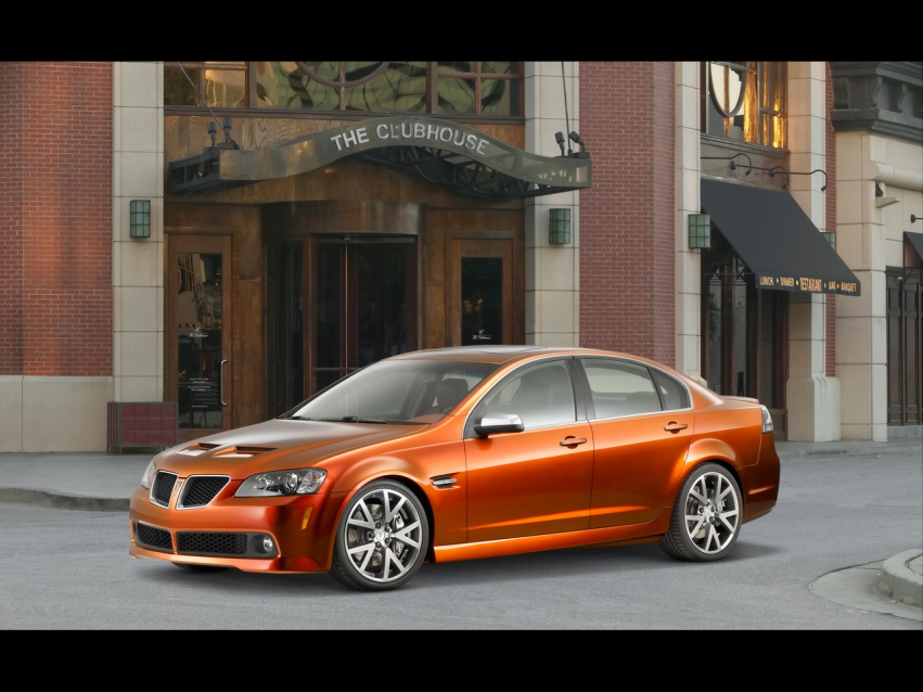 Авто обои Pontiac 2007 Pontiac G8 GT