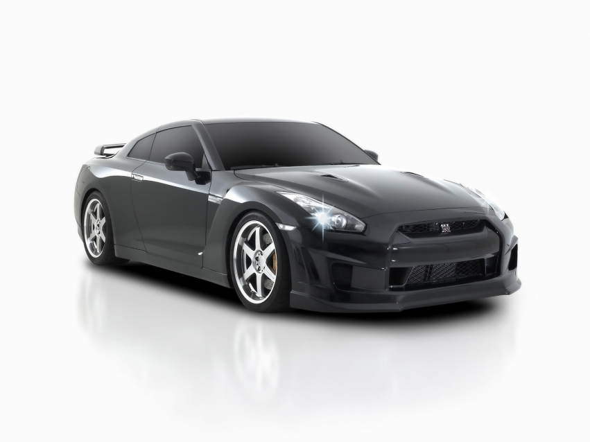 Авто обои Nissan Vorsteiner Ventross GTR R35 Skyline 2009