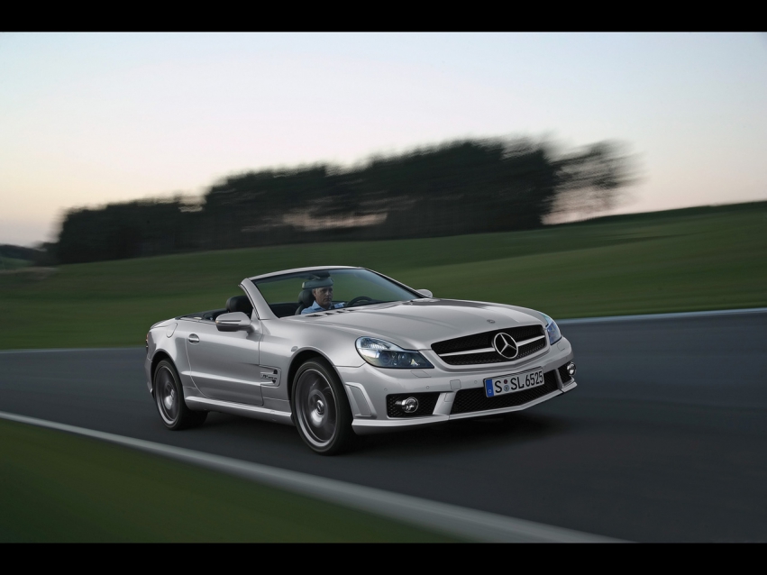 Авто обои Mercedes-Benz 2008 Mercedes-Benz SL AMG