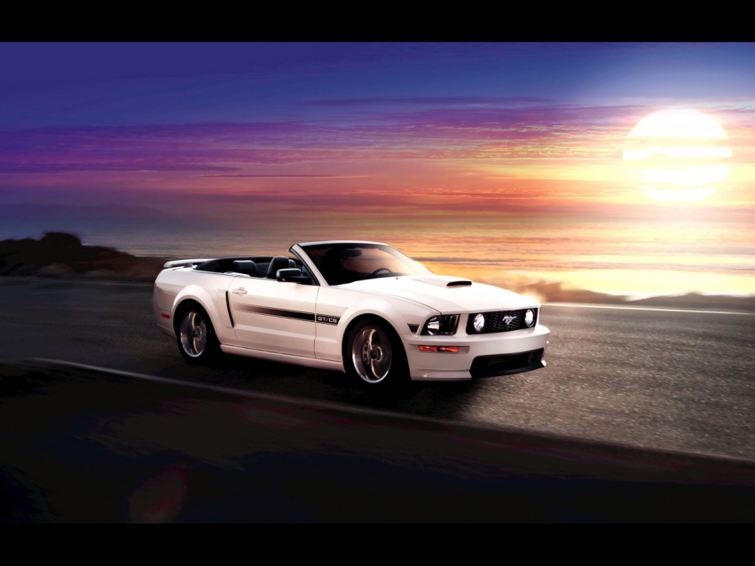 Авто обои Ford Ford Mustang 2009