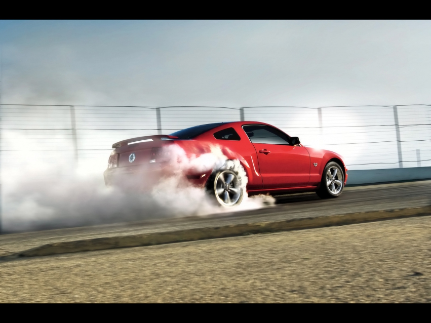 Авто обои Ford Ford Mustang 2009