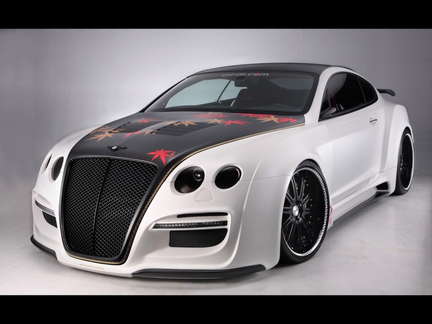 Авто обои Bentley ASI Bentley Continental Tetsu GTR 2008