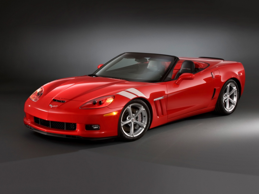 Авто обои Chevrolet Corvette Grand Sport 2010