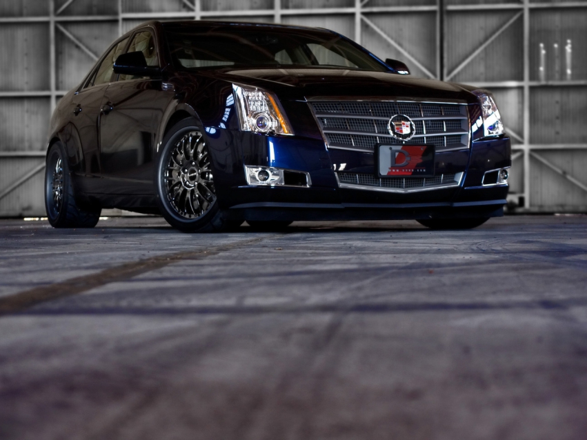 Авто обои Cadillac D3 Cadillac CTS Track 2008