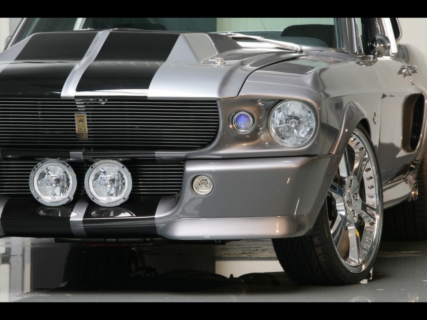 Авто обои Ford Wheelsandmore Mustang Shelby GT500 Eleanor 2009