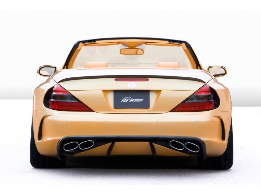 Авто обои Mercedes-Benz FAB Design SL Widebody