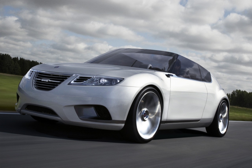 Авто обои Saab Saab 9-X Air BioHybrid Concept