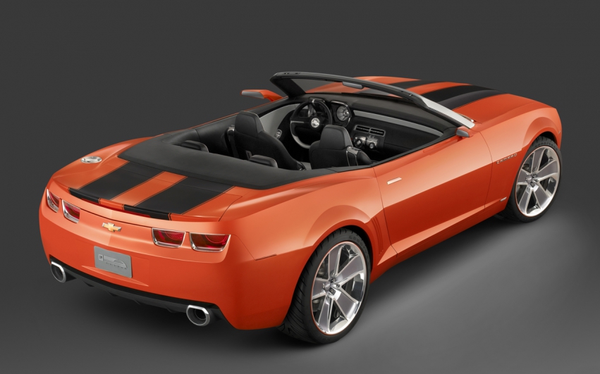 Авто обои Chevrolet Camaro Convertible Concept