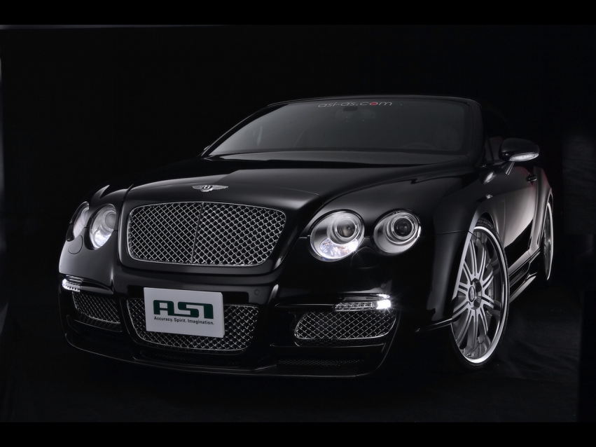 Авто обои Bentley ASI Bentley Continental GTC 2009