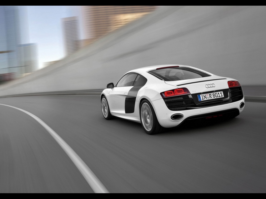 Авто обои Audi 2009 Audi R8 5.2 FSI quattro