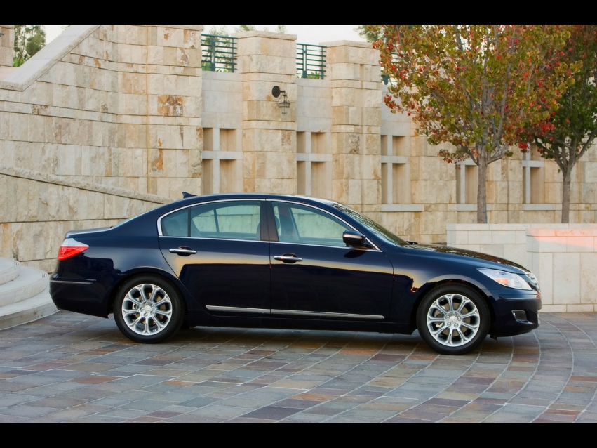 Авто обои Hyundai 2009 Hyundai Genesis Sedan