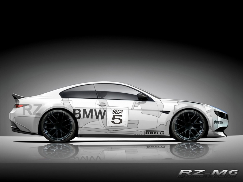 Авто обои BMW BMW RZ-M6 by Racer X Design 2009