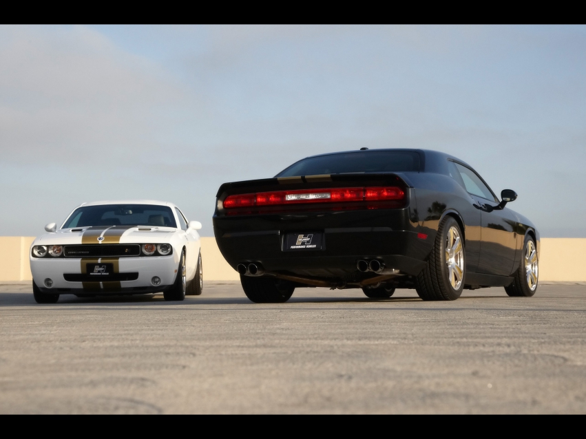 Авто обои Dodge Hurst Hemi Dodge Challenger 2009