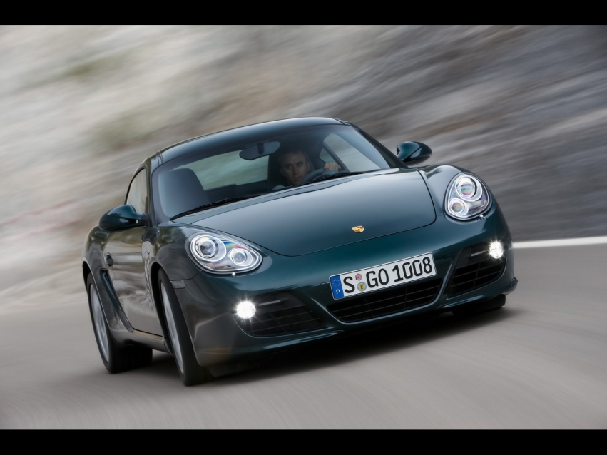 Авто обои Porsche Porsche Cayman S 2009