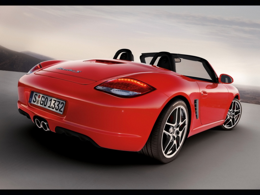 Авто обои Porsche Porsche Boxster S 2009