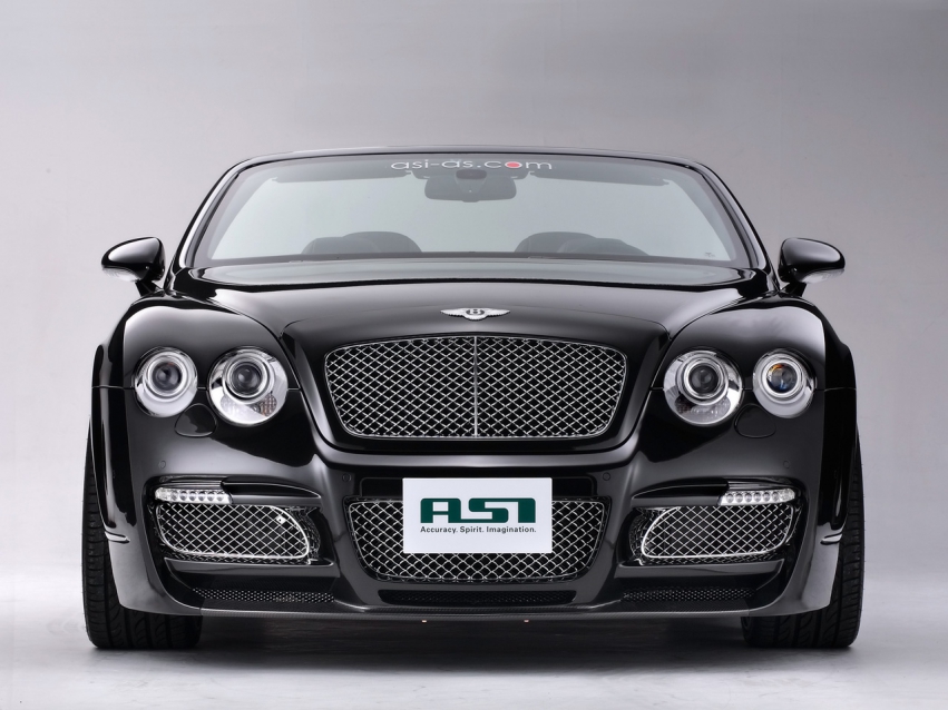 Авто обои Bentley ASI Bentley Continental GTC 2009