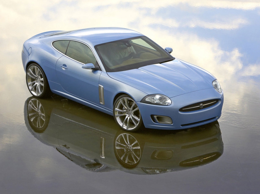 Авто обои Jaguar Jaguar Advanced Lightweight Coupe Concept (2005) 