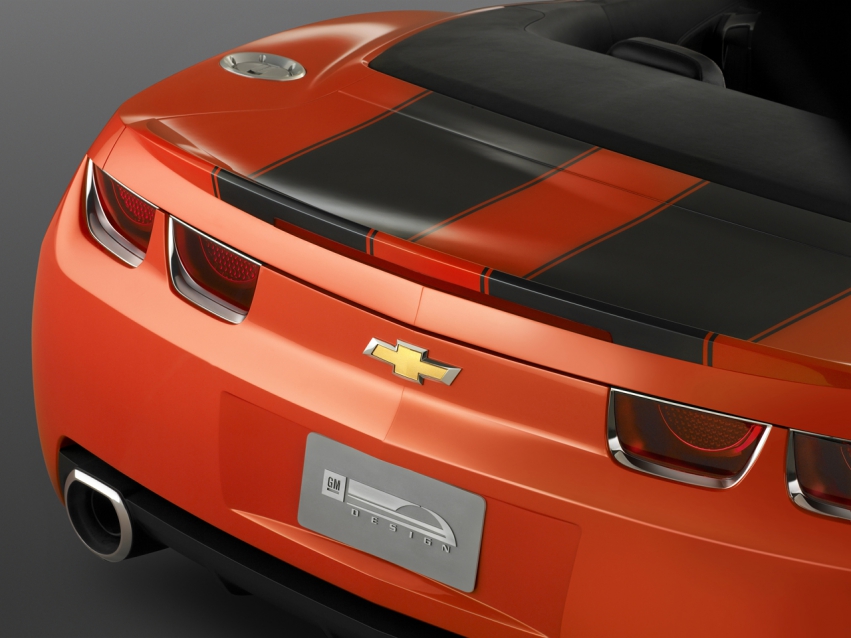 Авто обои Chevrolet Camaro Convertible Concept