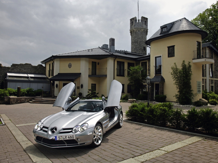 Авто обои Mercedes-Benz Mercedes-Benz SLR McLaren Roadster (2008)