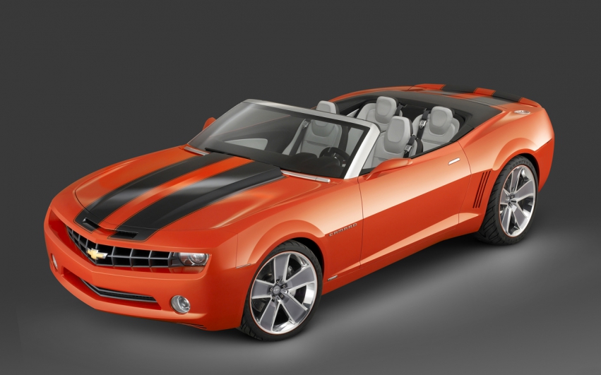 Авто обои Chevrolet Camaro Convertible Concept