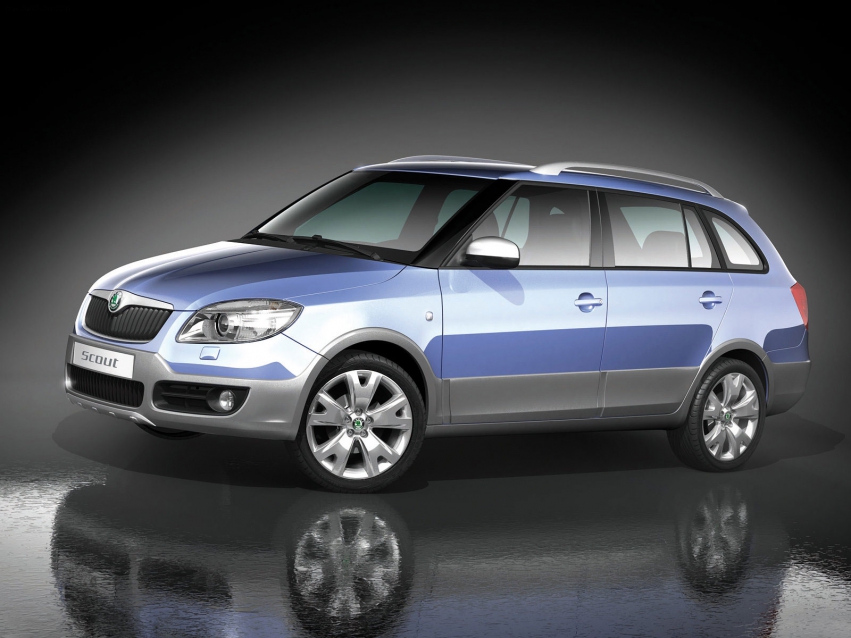 Авто обои Skoda Skoda Fabia Combi Scout Concept (2007)