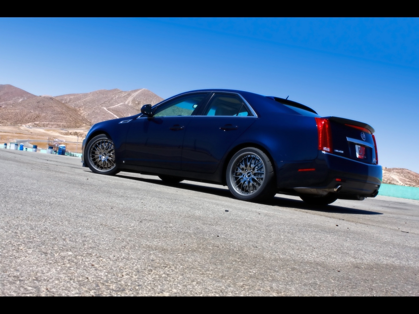 Авто обои Cadillac D3 Cadillac CTS Track 2008