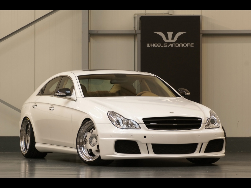 Авто обои Mercedes-Benz Wheelsandmore CLS White Label 2009