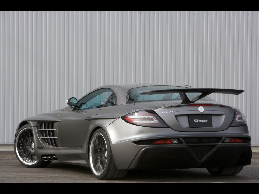 Авто обои Mercedes-Benz FAB Design SLR Desire