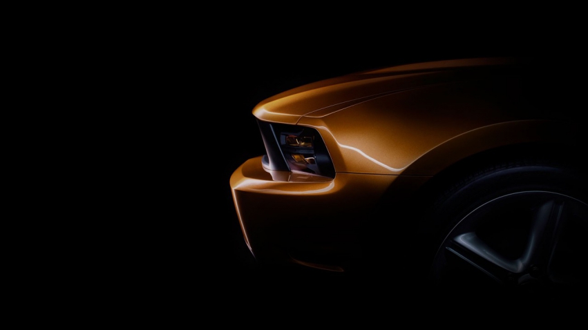 Авто обои Ford Ford Mustang Teased 2010