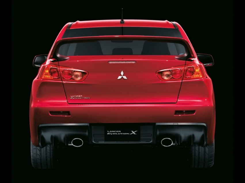 Авто обои Mitsubishi 2008 Mitsubishi Lancer Evolution X