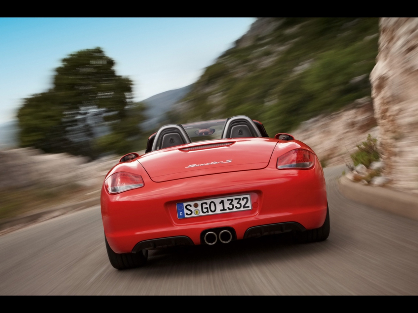 Авто обои Porsche Porsche Boxster S 2009