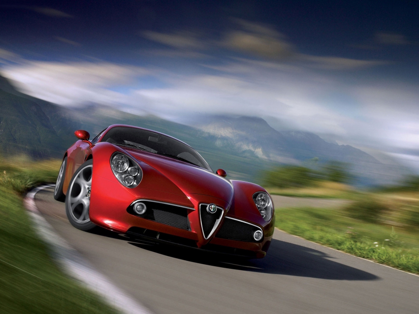 Авто обои Alfa Romeo Alfa Romeo 8c Competizione