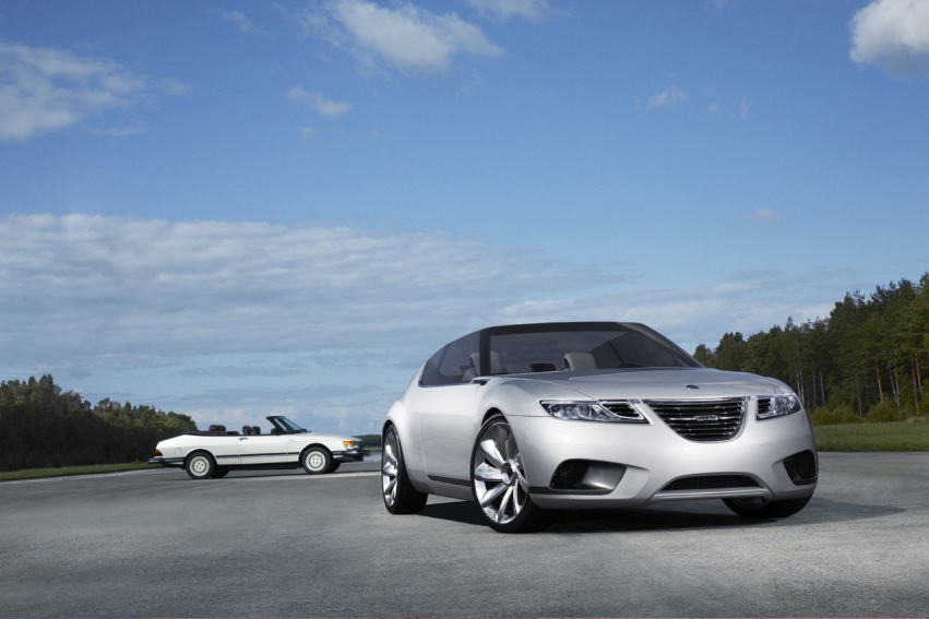 Авто обои Saab Saab 9-X Air BioHybrid Concept