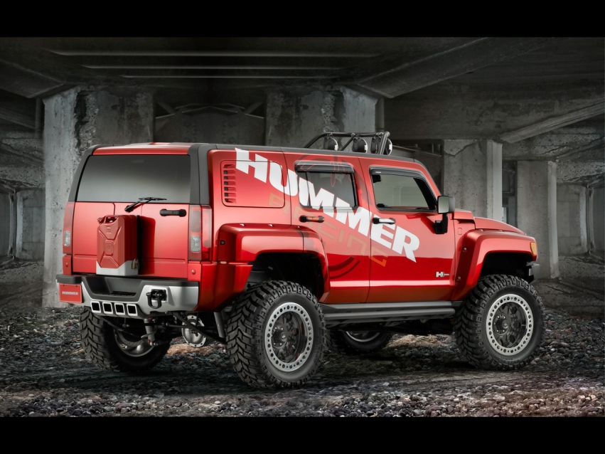 Авто обои Hummer 2007 Hummer H3R Off Road