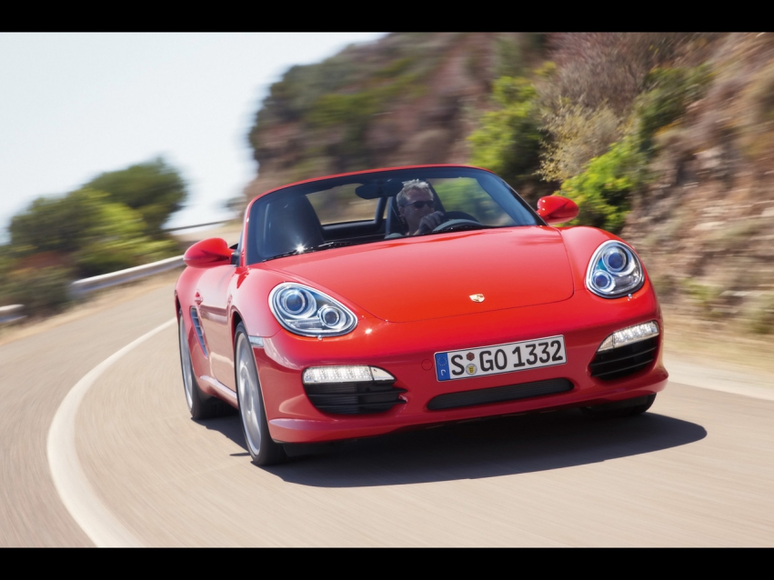 Авто обои Porsche Porsche Boxster S 2009