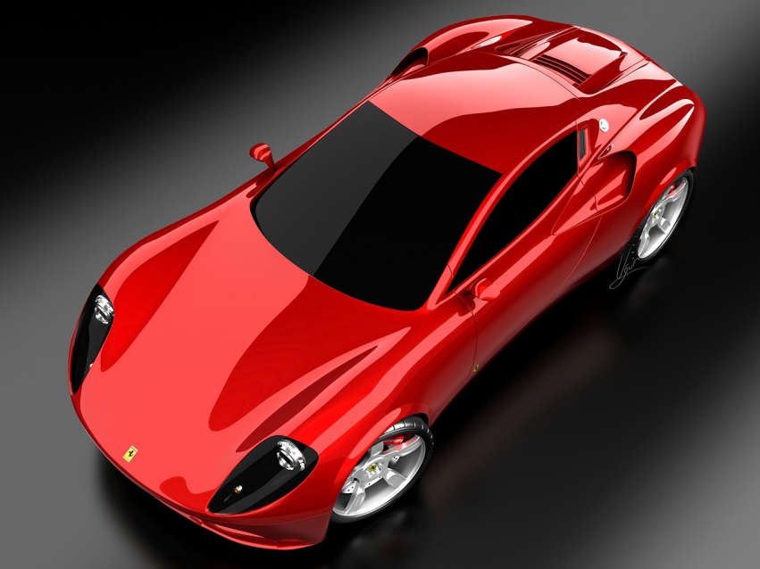 Авто обои Ferrari Ferrari Dino Concept