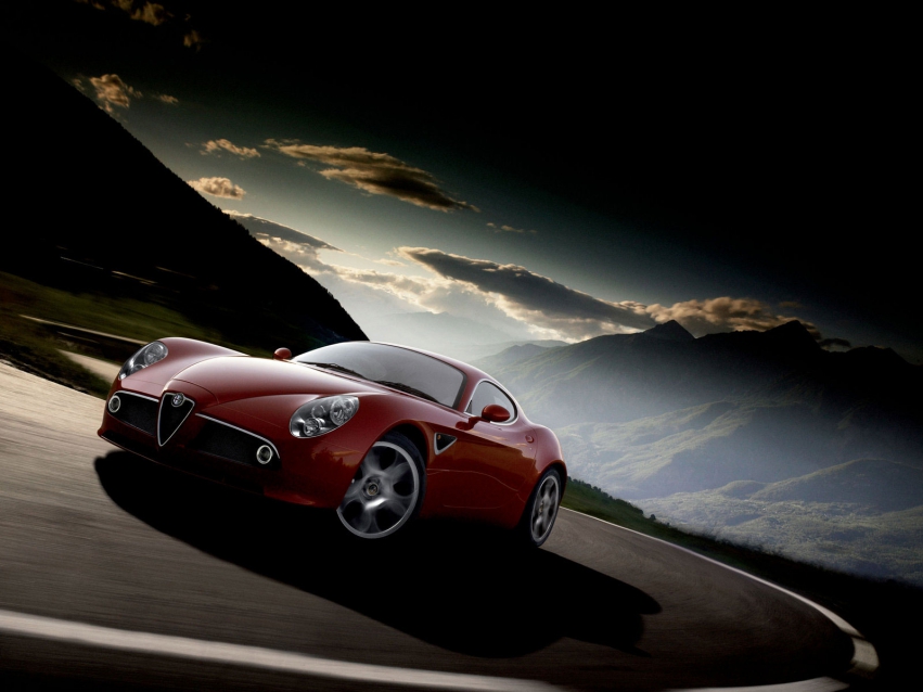 Авто обои Alfa Romeo Alfa Romeo 8c Competizione