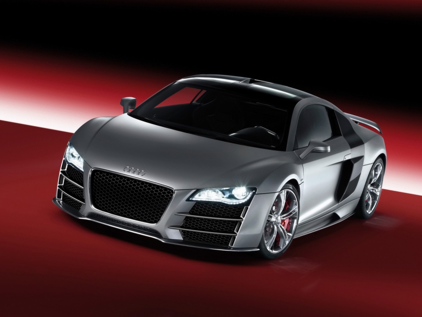 Авто обои Audi 2008 Audi R8 V12 TDI