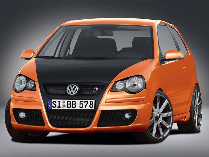 Авто обои Volkswagen B&B VolksWagen Polo